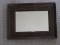 Vintage Mahogany Framed Wall Mirror