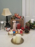 Misc. Candles Tapered, Pillar, Christmas, Etc.