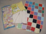 Baby Patchwork Quilts, Crocheted & Other Blankets