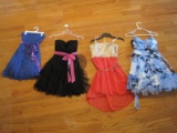 4 Young Lady Formal Dresses Teeze Me, Jodi Kristopher, B. Darlin & As U Wish