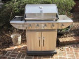 Kenmore Stainless LP Gas Grill w/ Side Burner