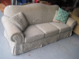 Broyhill Furniture Stripe Upholstered Sofa