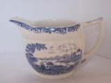 Swinnertons Porcelain Silverdale Pattern Blue/White Pitcher