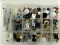 Lot - Misc. Buttons/Badges, 1 Pair Earrings