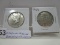 2 Silver Kennedy Half Dollars