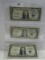 3 Old Silver Certificates