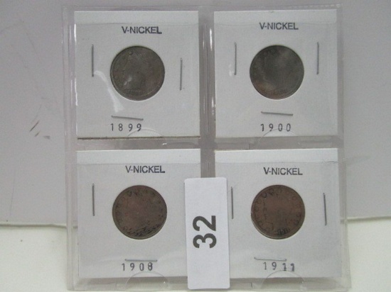 4 "V" For Victory nickels