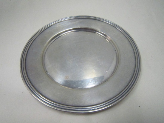 Sterling Silver Plate 6" Round