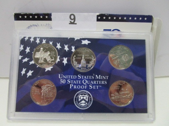 Year 2000 U.S. Mints - 50 State Quarters Proof Set