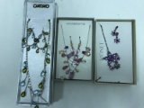 Lot - 3 Costume Jewelry Necklaces