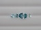 Natural Rare Blue Zircon App. 2cts Assorted Shapes Dec. Birth Stone