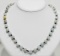 Jade Knotted Bead Necklace