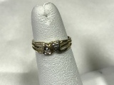 Double Heart Toe Ring