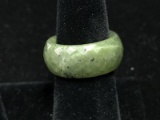 Jade Infinity Style Ring