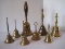 8 Brass Bells Handcrafted, Engraved & Others