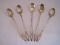 5 State House Sterling Formality Pattern Silverware Iced Teaspoons