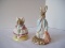 Royal Albert Bone China Beatrix Potter Old Woman Who Live in A Shoe Knitting Figurine 3 1/4