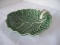 Bordallo Majolica Style Cabbage Leaf w/ Curvature Dish