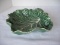 Bordallo Majolica Style Cabbage Leaf Bowl Footed