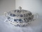 Double Phoenix Ironstone Double Handled Covered Round Vegetable Bowl