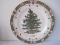 Spode China Christmas Tree Pattern Annual Collector Plate 199