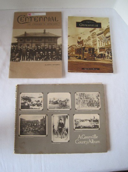 3 Greenville Booklets Centennial, Country Album & Images of America