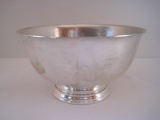 International Sterling Paul Revere Reproduction Footed Bowl