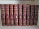 Lot - The Peoples Popular History of The World Volume 1-10 © 1913 Empire Limited Edition