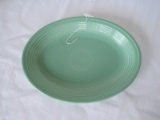 Homer Laughlin Fiestaware Turquoise Oval Platter