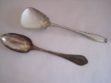 Manchester Silver Co. Sterling Leonore Pattern Sugar Shell Spoon 6