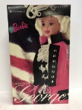 George Washington Barbie in Original Box w/ Stand American Beauties Collection