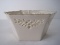 Lenox China Pierced Gift Collection Shelburne Hexagon Shape Bowl w/  24 karat Gold Trim