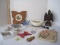 Butterfly Lot  - Sun catchers, Art Glass, Ceramic Wax Pottery Bowl, Resin Relief Plaque, etc.