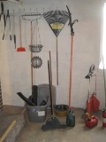 Lot Yard Tools, Rake, Hard Rake, Pruner