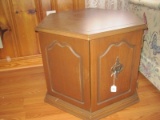 French Inspired Design Mersman Furniture Romantique Renaissance Style Hexagon Cabinet