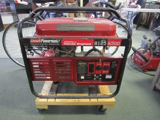 Coleman Powermute Portable Electric Generator Honda Engine