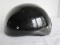 Black Skull Cap Motorcycle Helmet