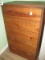 Pine Natural Finish 5 Drawer Chest