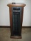Deluxe Infrared Room Tower Heater w/ Remote, Digital Display Furniture Grade Wood Cabinet