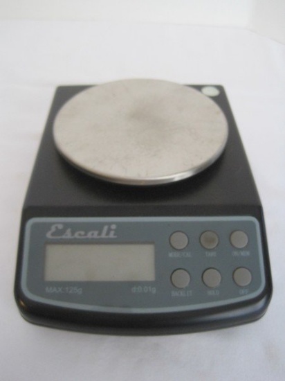 Escali Digital Battery Powered Scale Max 125g