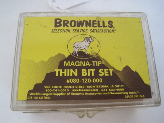 Brownells Magna - Tip Thin Bit Set