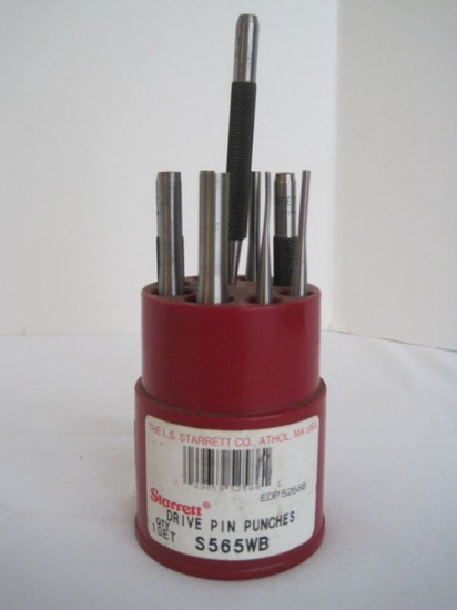 Starrett Drive Pin Punches Set