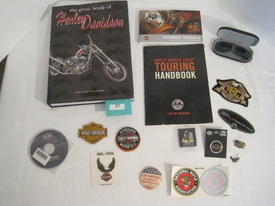 Lot The Great Book of Harley Davidson Coffee Table Book ©2005
