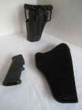 Lot Black Hawk Size 2 Holster, Black Hawk CQC Holster 2100298 Rev-A & Pistol Grip