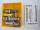 Lee Deluxe 300 Win Magnum Reloading Die Set In Case