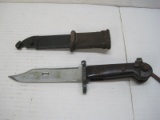 Rifle Bayonet Knife w/ Sheath
