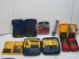 Lot Misc. Drill Bits Skil, Bosch, Irwin, Dewalt, etc.