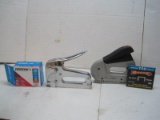 Lot Arrow T-50 Stapler, Power Shot Stapler & Extra Staples