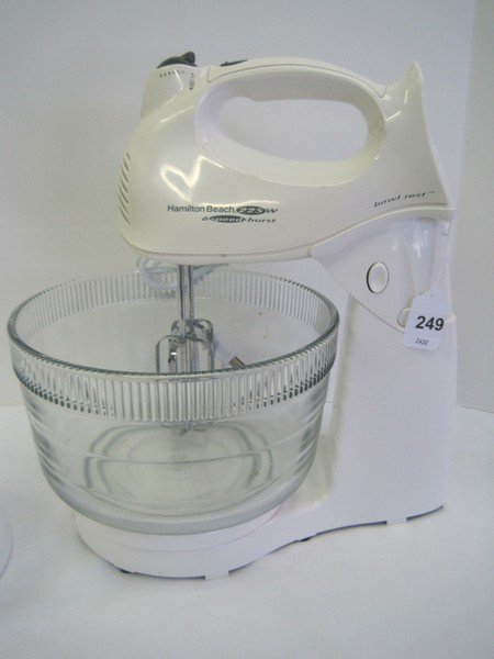 Sold at Auction: Hamilton Beach Stand Mixer with attachments