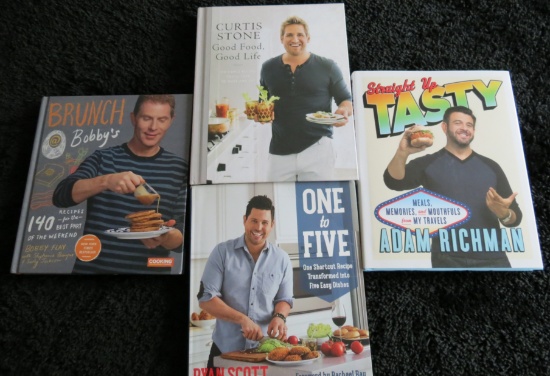 SOUP'S ON!  Autographed Cookbook Collection